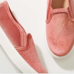 LOFT Velvet Slip-on Shoes